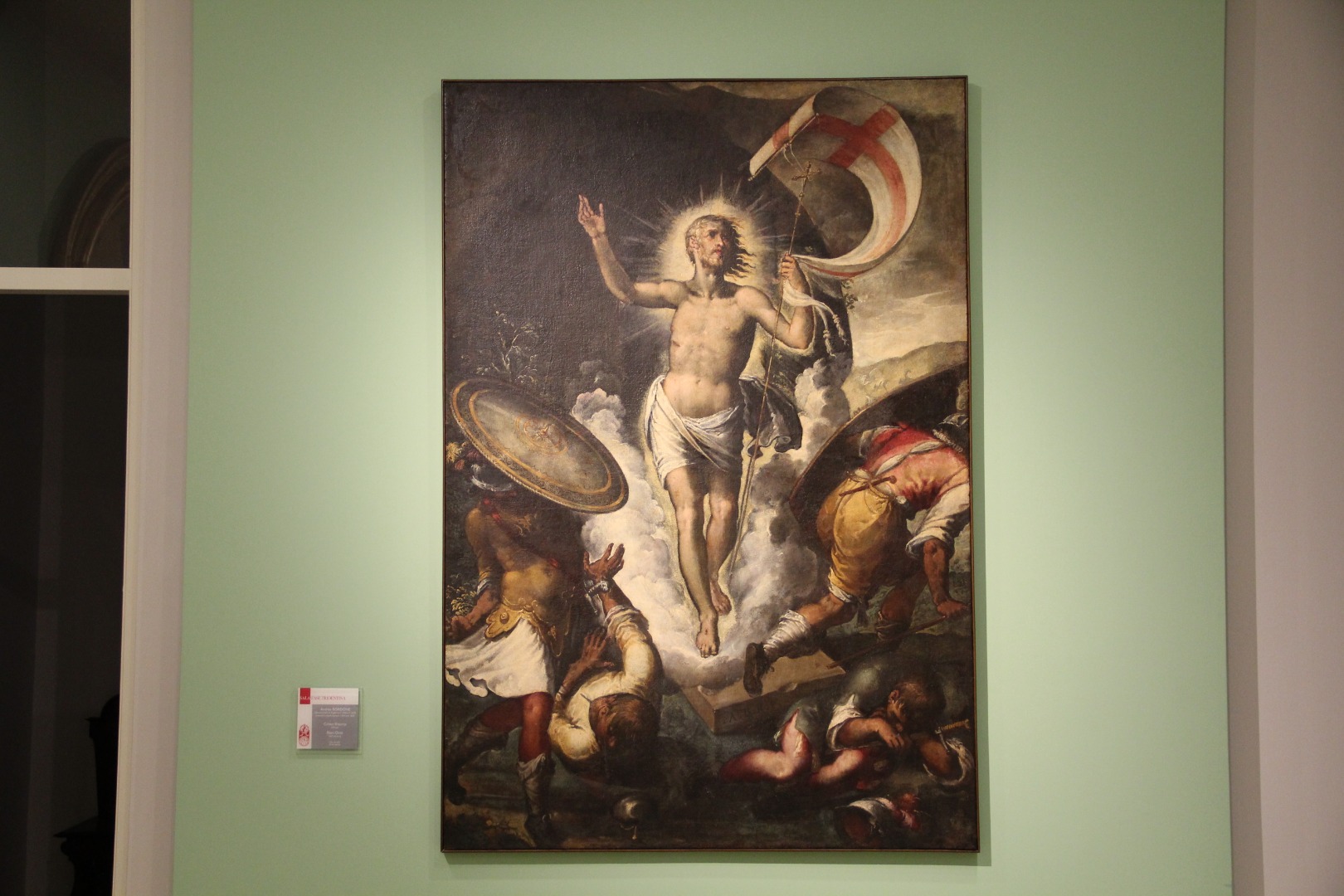 A. Bordone, CRISTO RISORTO - XVII